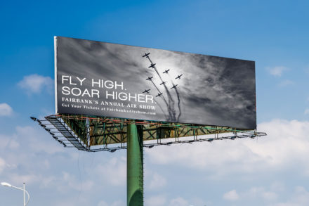 Fairbanks Air Show Billboard